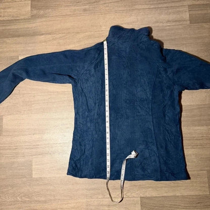 Columbia vintage navy logo fleece jacket size L 265