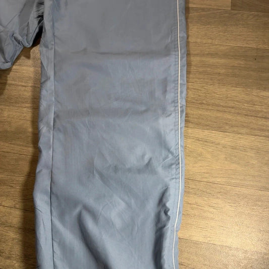 Vintage champion light blue Y2K logo nylon track pant size L 225