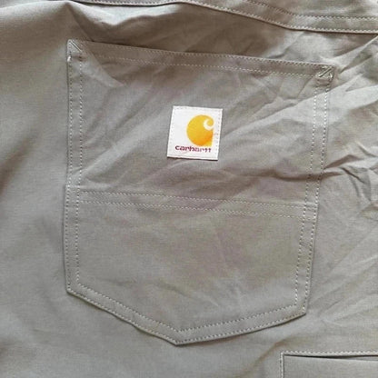Carhartt relaxed fit grey cargo nylon work pant trousers size L 212