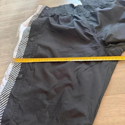 Vintage Y2K Reebok classic button up leg 90s nylon mesh track pants Size XL  213