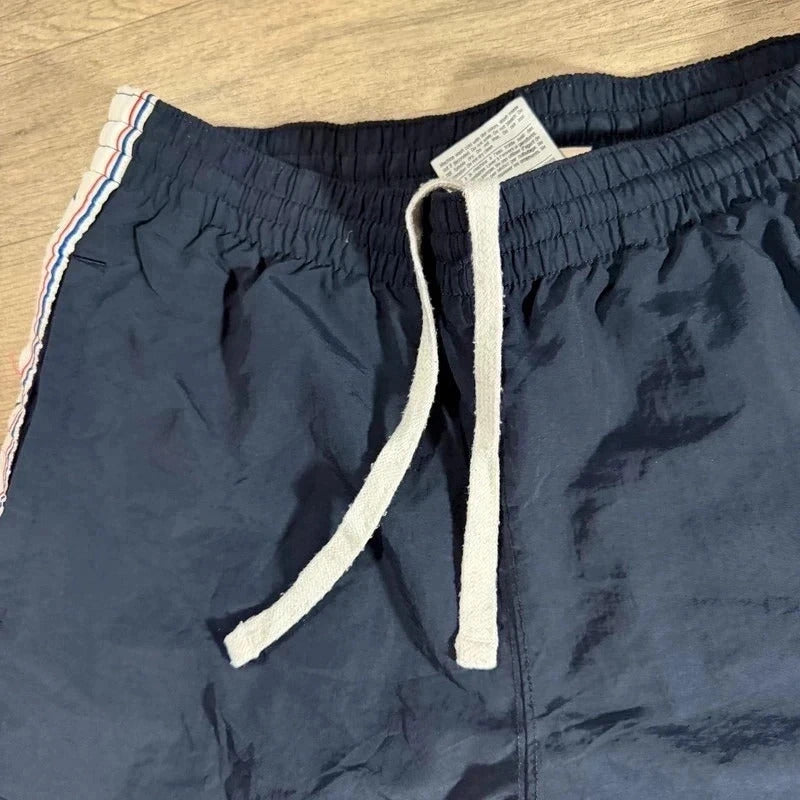 Vintage champion Y2K retro logo mesh lined baggy nylon track pant trousers M 216