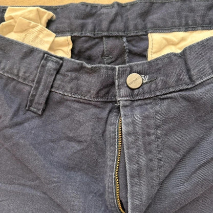 Vintage Cahartt cat2 FR navy work pant trousers W34 L30 211